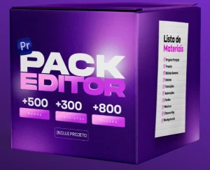 Pack De Edição Pro - Vídeos e Cortes Cortes Virais