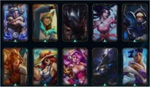 CONTA DE LEAGUE OF LEGENDS PLATINA LVL 80 C/ ÓTIMAS SKINS LOL