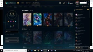 Conta League Of Legends, 173 skins, todos os campeões. LOL