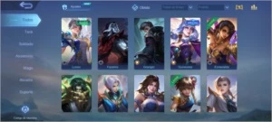 Conta Mítica, boa. - Mobile Legends