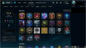 CONTA LOL PLATINA 4 - 121 SKINS ALL CHAMPS - League of Legends