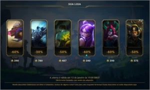 CONTA LOL PLATINA 4 - 121 SKINS ALL CHAMPS - League of Legends