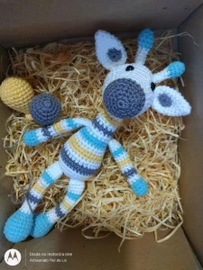 Amigurumi Girafinha Listrada
