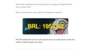 CONTA LOL COM 168 SKINS + TODOS OS CHAMPS| R$1953.39 GASTOS - League of Legends