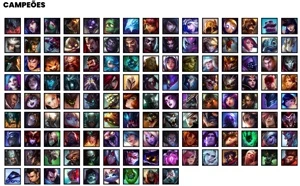 Conta platina 3 com 130 Champs e 61 Skins + 4000 RP - League of Legends LOL