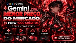 Flow 1K Créditos + Gemini 3 Pro + 5Tb + Nano Banana | 30 Dia