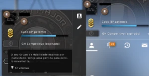 Conta de steam/cs go - Counter Strike