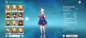 Conta Genshin Ar60 21 T5* + 11 Armas T5* (Preço Negociável) - Genshin Impact