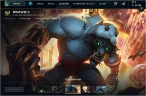 Conta com Skin raras do lol - League of Legends