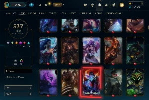 Conta 100% Segura De Lol Conta Valiosa LV 680| 537 SKINS - League of Legends