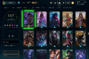 Conta 100% Segura De Lol Conta Valiosa LV 680| 537 SKINS - League of Legends