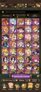 CONTA SEVEN DEADLY SINS: GRAND CROSS 7DS - Outros