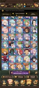 CONTA SEVEN DEADLY SINS: GRAND CROSS 7DS - Outros