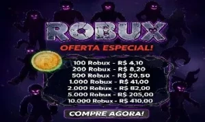 Robux com Melhor Preço | 100% Seguro (30% OFF GAMEPASS!) - Roblox