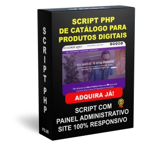 Script Loja Virtual para produtos digitais Php 7.4 - Outros