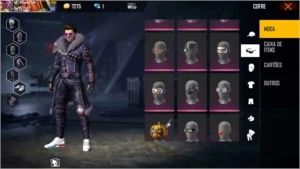 Conta FF NN gemada mais com itens raros - Free Fire