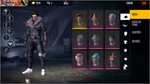Conta FF NN gemada mais com itens raros - Free Fire
