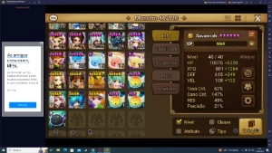 Conta Summoners War !! Lv 50 > Nat5 Ld Jager