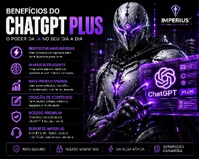 ChatGPT Plus Premium 30 Dias | Entrega Rápida | Imperius - Inteligência Artificial