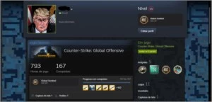 Conta Counter-Strike Global Offensive - Counter Strike CS