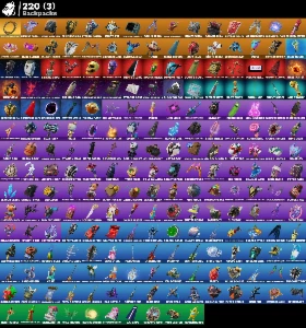 Conta Fortnite desde C2:T3 com 185 Skins + Salve o Mundo