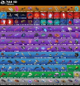 Conta Fortnite desde C2:T3 com 185 Skins + Salve o Mundo