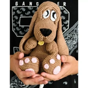 Cachorro em Amigurumi - Artesanato e Personalizados