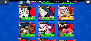 Conta Brawl Intermediária - Brawl Stars