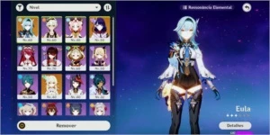Eula + Raiden - AR40 / NA - Genshin Impact
