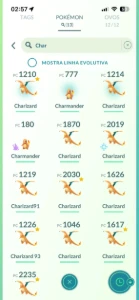 Conta Pokémon Go raríssima