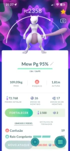 Conta Pokémon Go raríssima