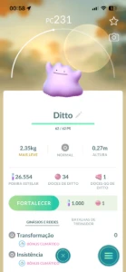 Conta Pokémon Go raríssima