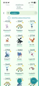 Conta Pokémon Go raríssima