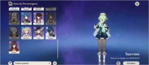 Conta genshin, Albedo+ personagens 4 estrelas AR 22 - Genshin Impact