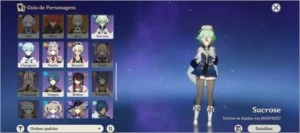 Conta genshin, Albedo+ personagens 4 estrelas AR 22 - Genshin Impact