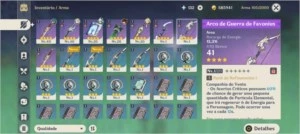 Conta genshin, Albedo+ personagens 4 estrelas AR 22 - Genshin Impact