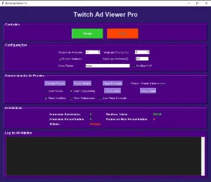 Programa para lives Twtch ads -Programa para receita - Outros