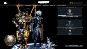 Conta Warframe MR 21 com 3500 platinas e 34 warframe prime - Outros