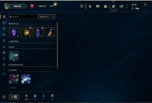 Esmeralda 4 com 40 Champs e 3 Skins + 1 Fragmento - League of Legends LOL