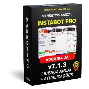 Instabot Pro - Última Versão - Lic. Anual - Outros