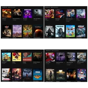 Conta epic games com 135 games!!!