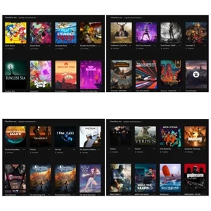 Conta epic games com 135 games!!!