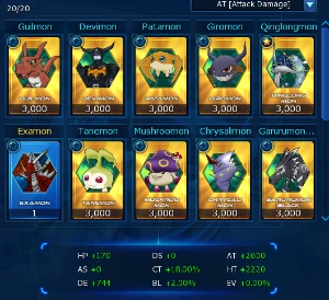 Conta Gameking NADMO Late Game Omegamon - Digimon Masters Online
