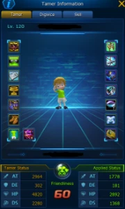Conta Gameking NADMO Late Game Omegamon - Digimon Masters Online