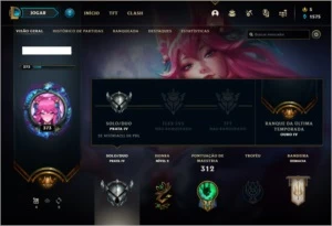 Conta prata 4 com 69 skins e 84 champs - League of Legends LOL