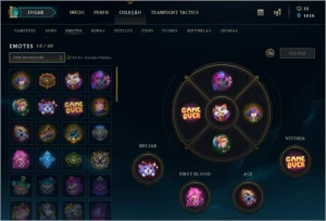 Conta LOL Gold 4, muitas skins, 140 icones, email de criação - League of Legends