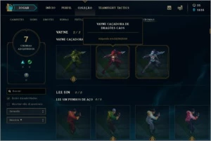Conta LOL Gold 4, muitas skins, 140 icones, email de criação - League of Legends
