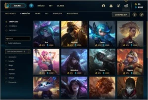 Conta prata 1 com 135 champs e 153 skins ( NIVEL 440 ) - League of Legends LOL
