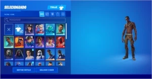 Conta Fortinite com Skin Travis Scott e Jordan Brand - Fortnite
