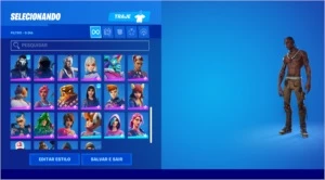 Conta Fortinite com Skin Travis Scott e Jordan Brand - Fortnite